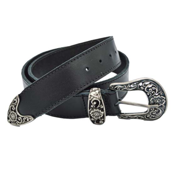 Cinturón Cuero Negro
